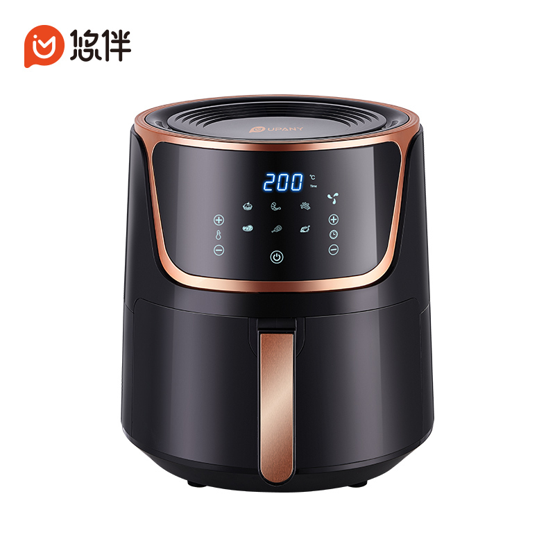 悠伴（Upany）空气炸锅6L智能家用大容量无油电炸锅液晶触控全自动薯条机YB-159DT-C