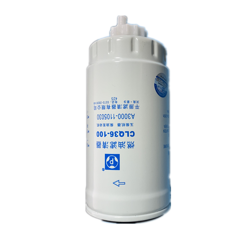析和 汽车运输车货车卡车解放CA1122燃油滤清器柴油滤清器滤芯 白色