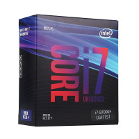 英特尔（intel）酷睿i7 9700KF 3.6GHz 8核8线程 电脑台式机CPU 盒装处理器
