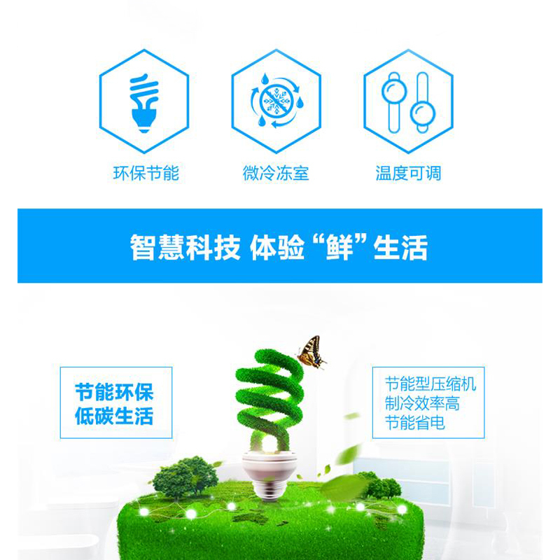 海尔 一级能效 单门冰箱