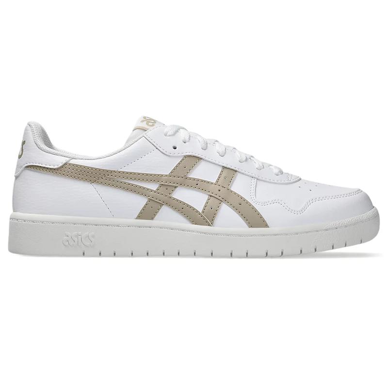 亚瑟士(ASICS)复古篮球风低帮运动鞋室内健身鞋女款舒适缓震训练 White/Feather_Grey 35.5