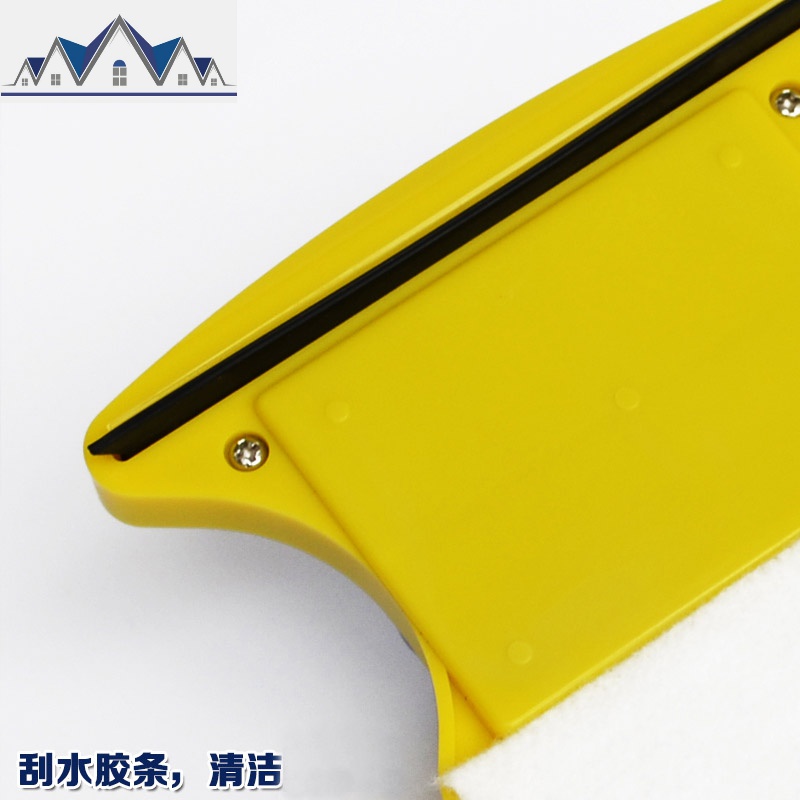 单层玻璃擦窗器双面玻璃擦刮水器清洁工具刷洗窗户家用 3-5毫米单层玻璃用 三维工匠擦玻璃器高清大图