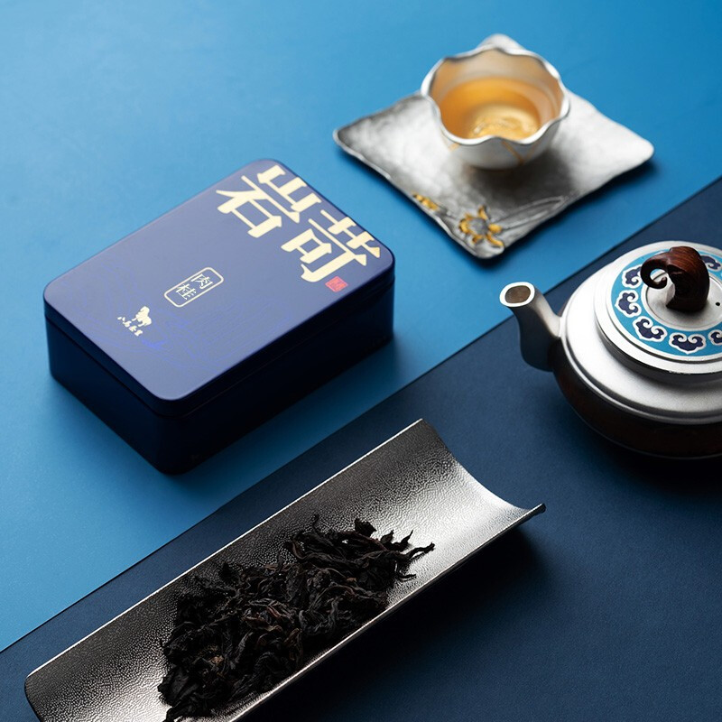 八馬茶業 AD095王信记岩苛肉桂 新品特级武夷肉桂乌龙茶岩茶茶叶礼盒装 48克