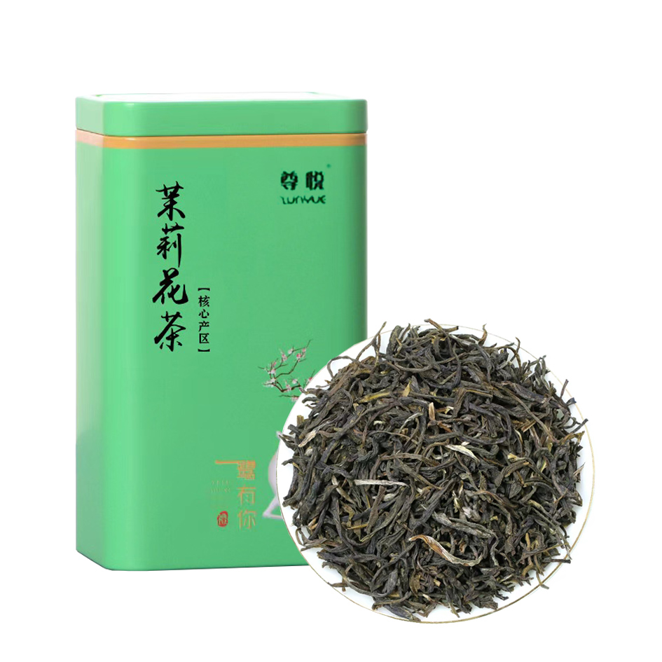 尊悦 特级茉莉花茶 250克/罐高清大图