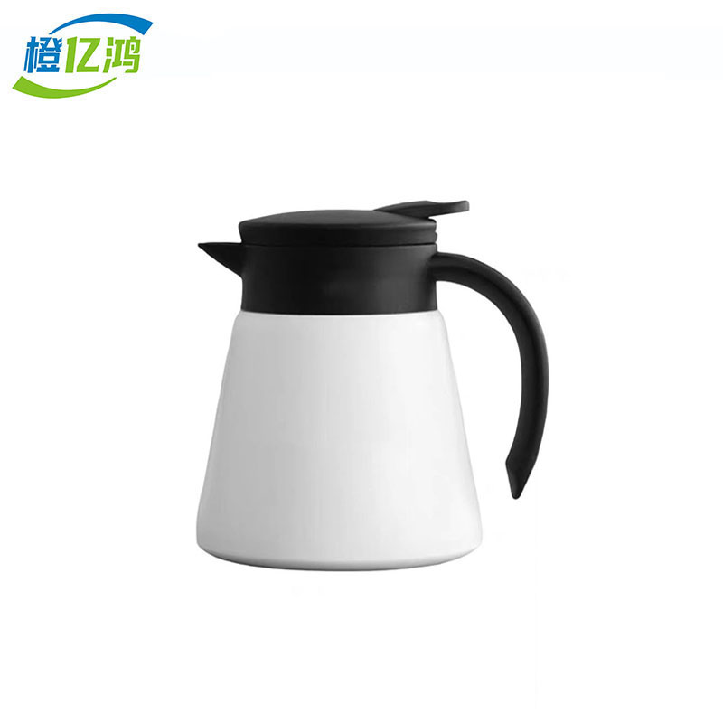 橙亿鸿 欧式304不锈钢咖啡壶保温壶 880ml/个高清大图