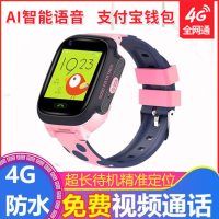 2019新款智天使Y95儿童电话手表智能4G视频通话AI支付WiFiGPS定位 粉色