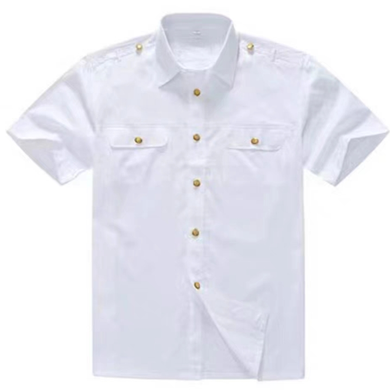 铂牛 短袖工作服衬衣 S-XXXL 件高清大图