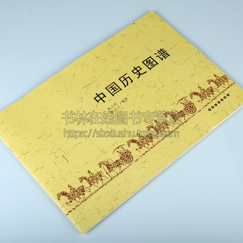 [醉染正版]中国历史图谱 中国历史与人物图谱 (2册) 中国古代史年表历史人物事件时间轴图解历代帝王年号公历对照历史学习高清大图