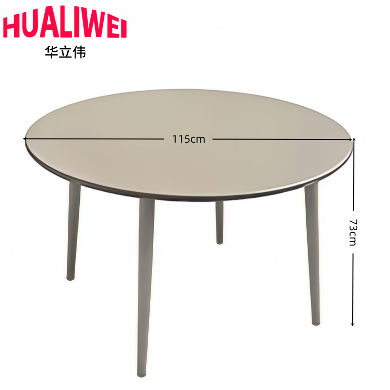 华立伟 桌椅一桌六椅套