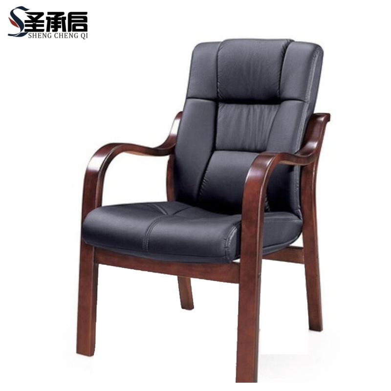 圣承启 实木椅 黑把高清大图