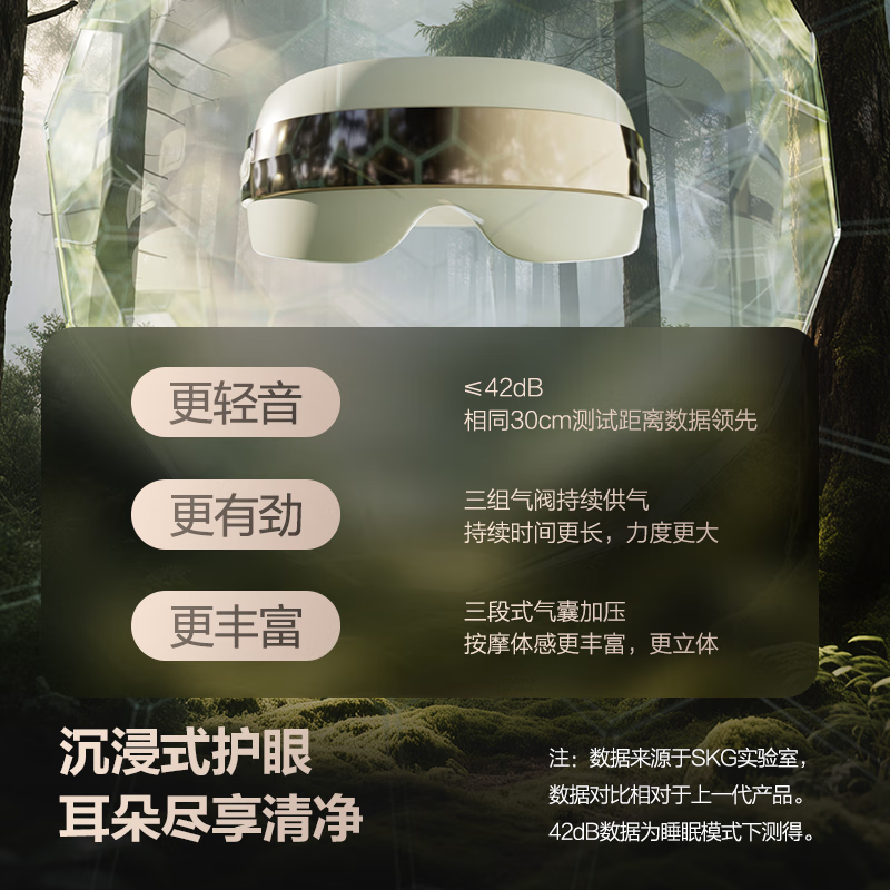 SKG眼部按摩仪E3-3代米金色高清大图