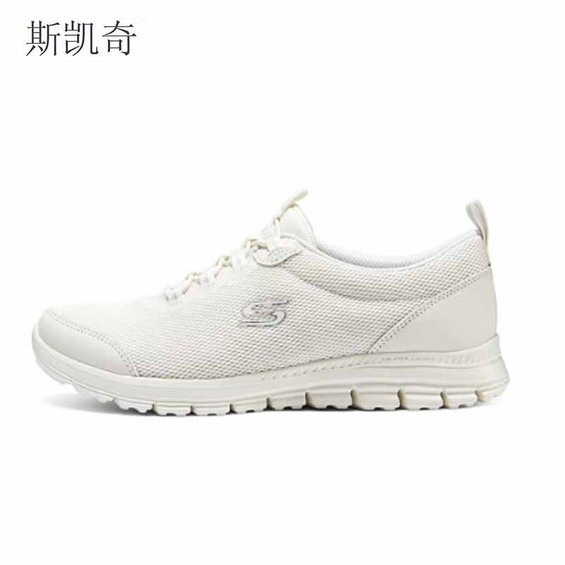 斯凯奇 女休闲软底运动鞋 104510/OFWT-8.5 双高清大图