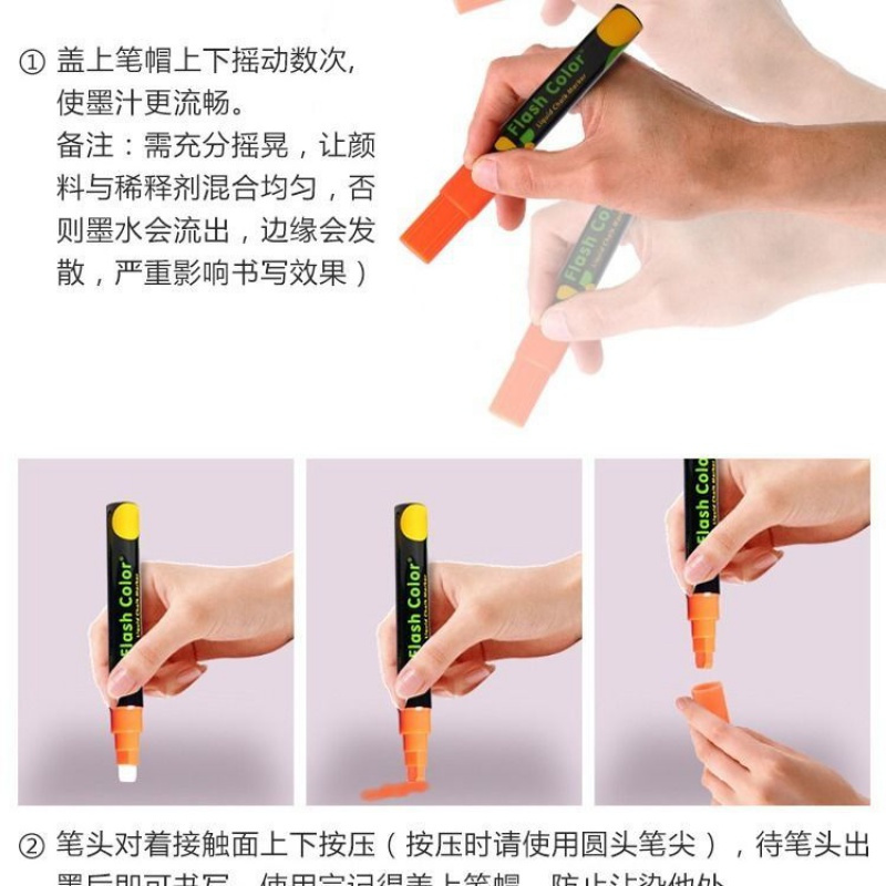 led电子荧光板店铺广告牌发光黑板荧发光屏手写立式写字板留言板 自带锂电池充电款 60*80圆弧咖啡色一体式