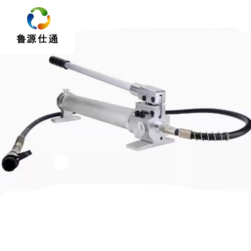 鲁源仕通/手动液压式注油器带压力表 LY-300套高清大图
