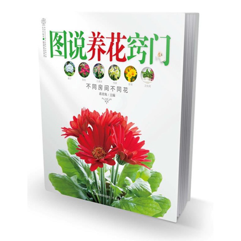 [醉染正版]正版 图说养花窍门 9787534593611 江苏科学技术出版社 蒋青海 编高清大图