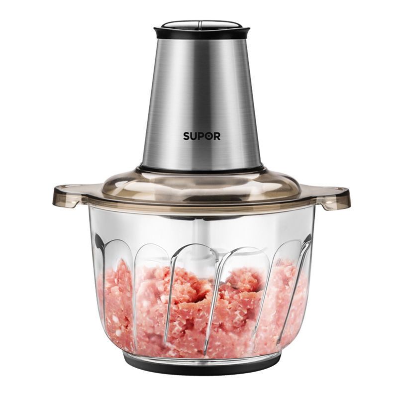 绞肉机家用电动小型不锈钢多功能搅肉料理机搅拌机打馅jr09jr09300