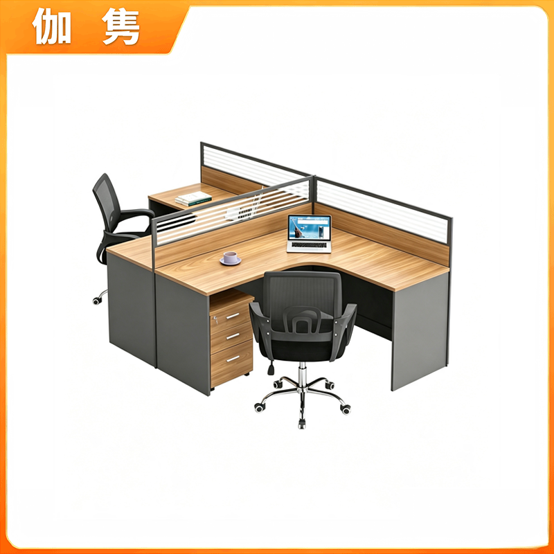 伽隽 办公桌 140*240*110cm 张高清大图