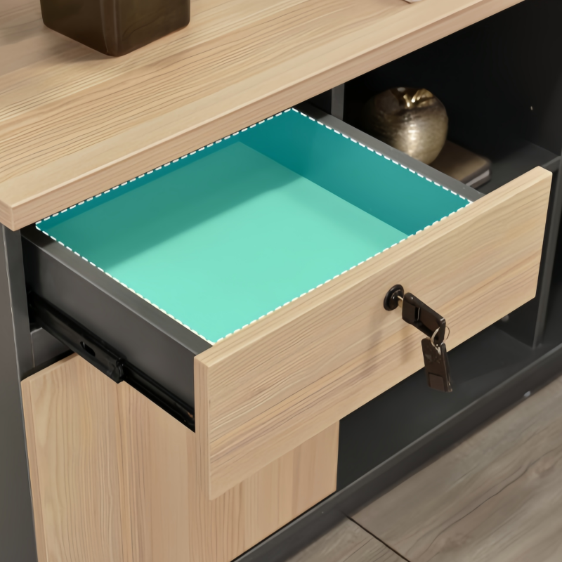 鑫龙都老板桌1600*700*750mm张高清大图