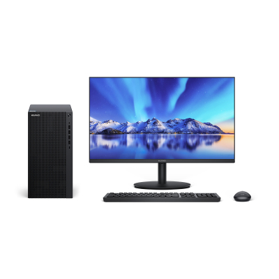华为(HUAWEI)擎云B730台式电脑套机( i5-12400/8GB/512GB/23.8寸)