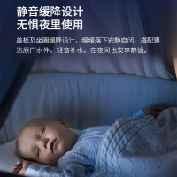 惠达卫浴家用地排喷射虹吸马桶 连体超漩式节水防臭防溅家用坐便器6299 虹吸式 自洁釉面