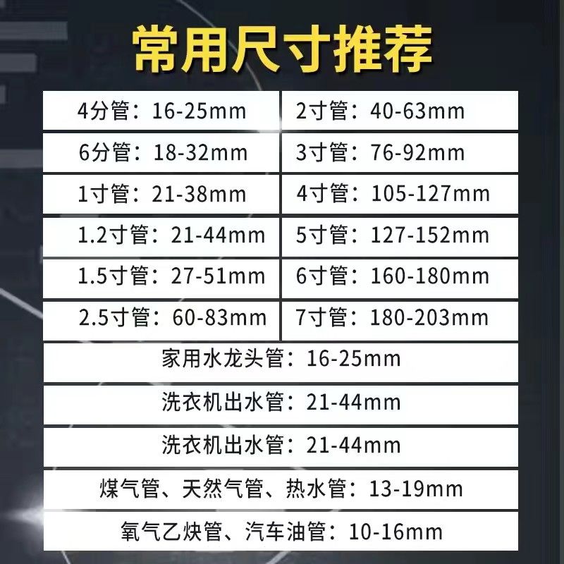 喉箍卡箍管卡扣管夹万能水管固定夹管箍不锈钢304煤气管抱箍紧箍直径33-57mm.大美式不锈钢 100只高清大图