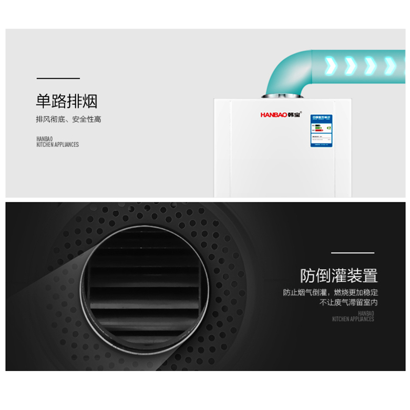 韩宝(HANBAO) 6L全铜水箱强排煤气热水器 燃气热水器DSY01天然气(用户自行安 装)