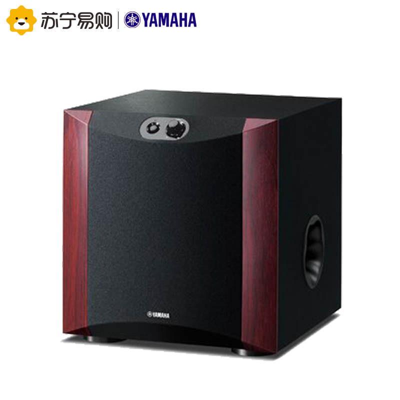 Yamaha/雅马哈 NS-SW300 5.1家庭影院有源低音炮重低音10寸音箱 玫瑰红色