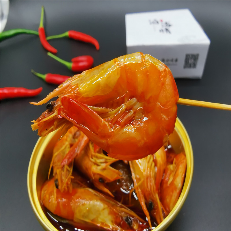 香辣小海鲜熟食即食罐装组合 150克*6 即食罐头小吃下饭菜 香辣鲍鱼扇贝肉蛤蜊肉大虾东风螺小章鱼 六罐价
