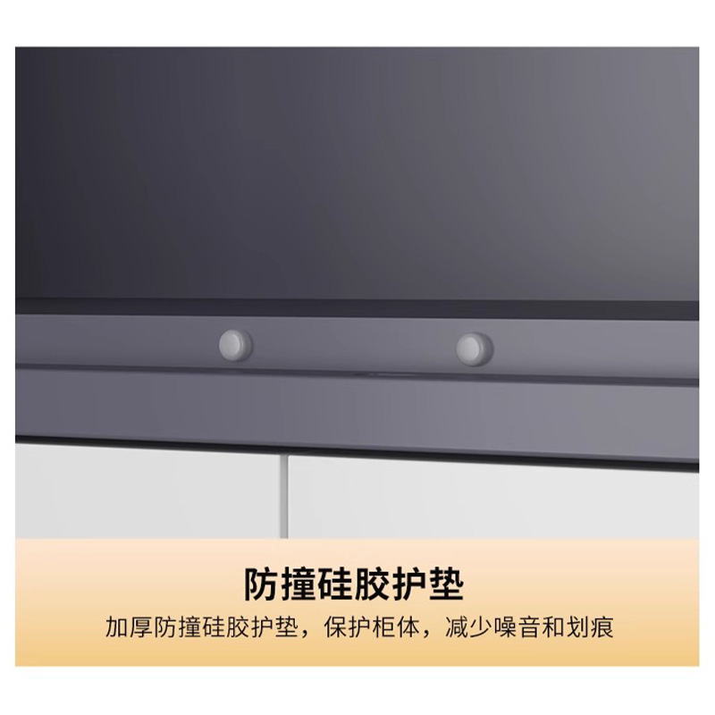伟樽资料柜灰套白对开门900*400*1850mm台高清大图