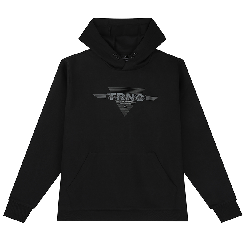 361°运动卫衣男新款连帽套头卫衣常规舒适上衣552434818