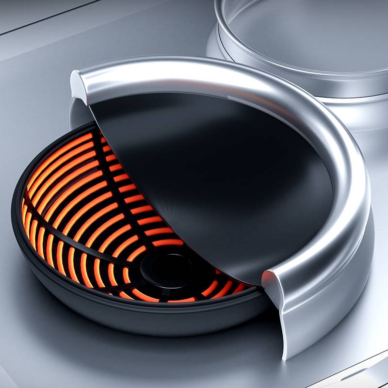 汇泉商用单炒单温电磁灶HCXCL-1100-GD 节能高效商用电磁灶高清大图