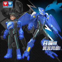 AULDEY奥迪双钻/玩具 量子战队-人偶/580834/恐龙变装-翼龙风暴
