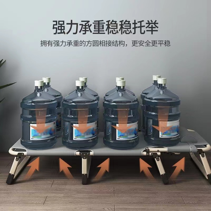 折叠床单人办公室午睡神器简易午休床加固便携家用陪护折叠躺椅