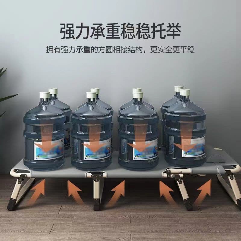 折叠床单人办公室午睡神器简易午休床加固便携家用陪护折叠躺椅图片