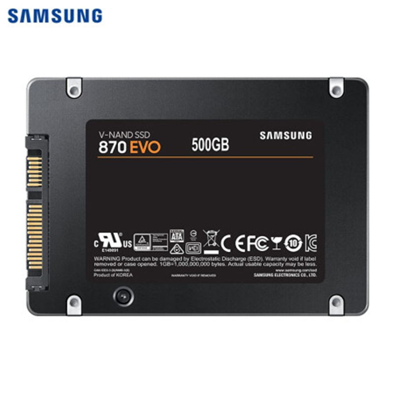 三星 500GB固态硬盘 SATA3.0接口 870 EVO(MZ-77E500B)