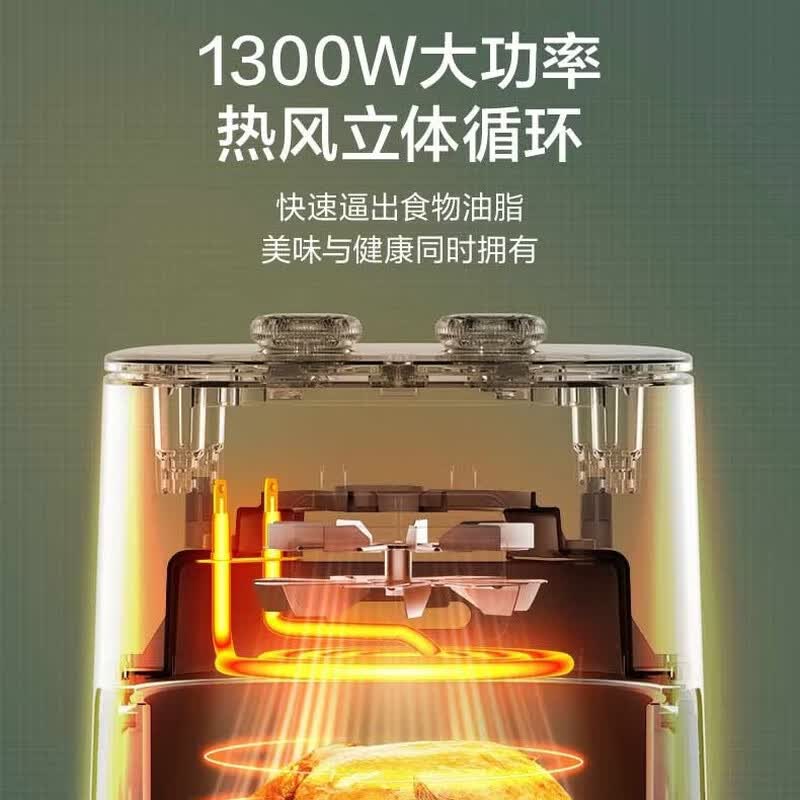[内蒙地区可发]苏泊尔(SUPOR)多功能空气炸锅3L KJ30D820高清大图