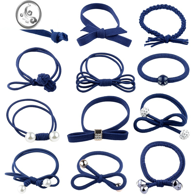 jimi扎头发橡皮筋发圈日韩绑头绳小清新发绳简约个性头饰时尚成人皮套