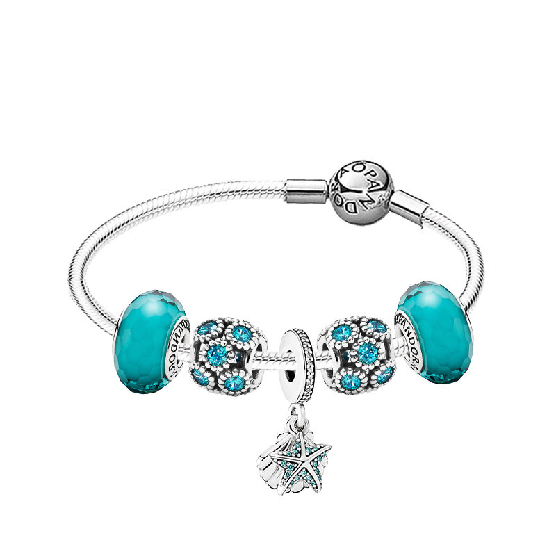 pandora潘多拉手链女925银海星贝壳2时尚饰品520送女友生日佳选