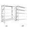 御璟 120*40*200cm 5层轻型150kg/层货架仓储库藏超市钢制置物架YW-DCHJ01
