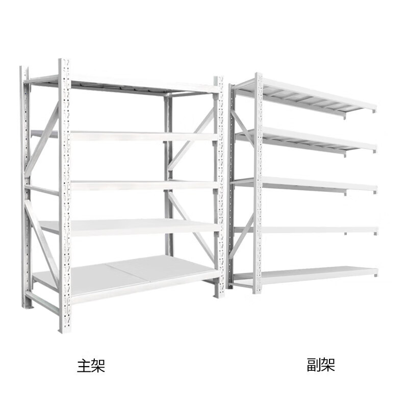 御璟 120*40*200cm 5层轻型150kg/层货架仓储库藏超市钢制置物架YW-DCHJ01