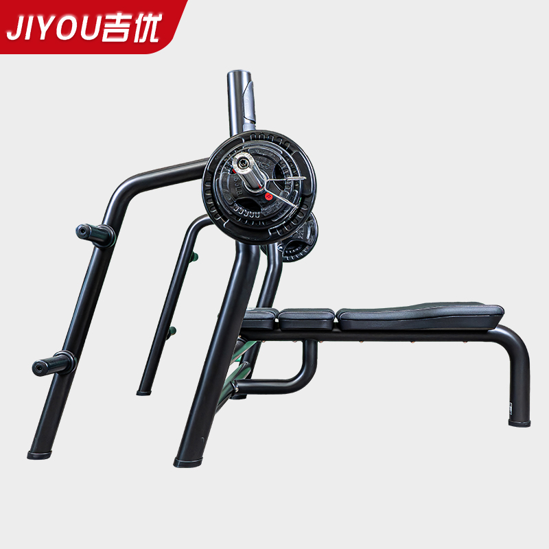 吉优JY-F68商用卧推举重床杠铃架综合训练器卧推架商用(不含杠铃)高清大图