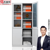 苏美特文件柜办公柜钢制铁皮资料柜档案柜储物柜大器械文件柜