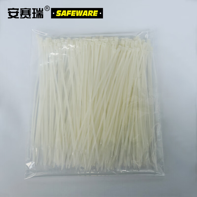 安赛瑞39825(500根装)3.3×200mm尼龙扎带(计价单位:包)白色