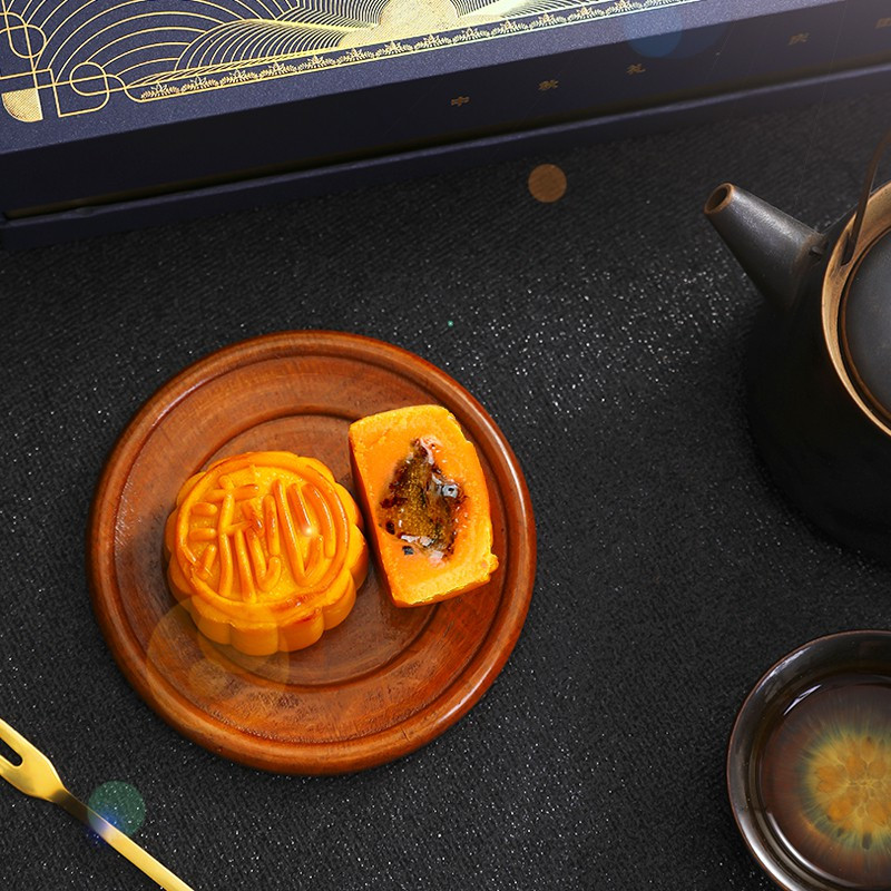 广御园-黑松露流心奶黄月饼400g