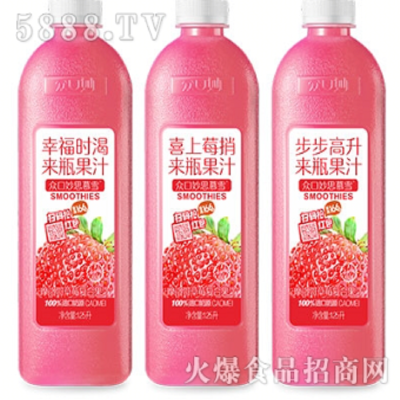 众口妙思慕雪草莓味400ml