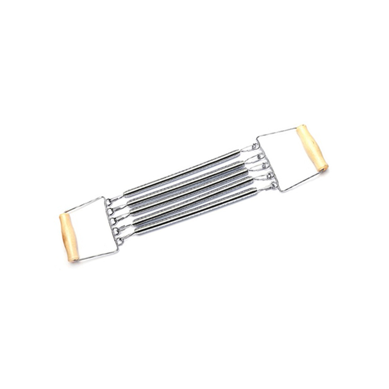 会军(Huijun) HJ-B013二用拉力器木柄拉力器胸肌扩胸器臂力训练器家用健身器材