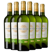 法国原瓶进口 普莱密斯 庄园白葡萄酒 Premius Blanc 整箱装750ml*6