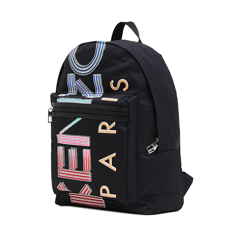 kenzo高田贤三2020新款男女同款logo印花图案高端男士双肩包