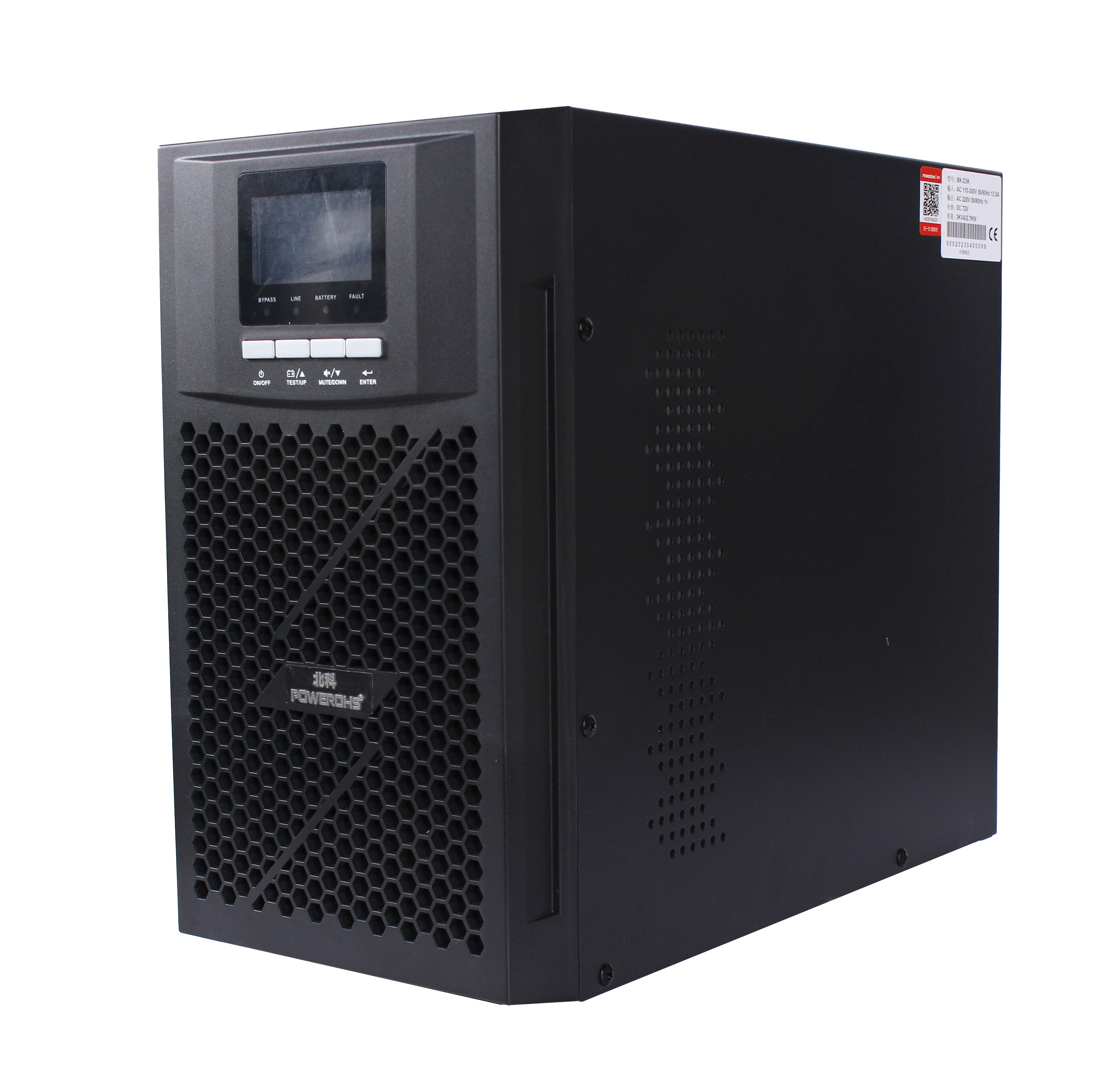 北科(POWEROHS)BK-D2K主机UPS不间断电源2KVA/1.8KW内置电池高清大图