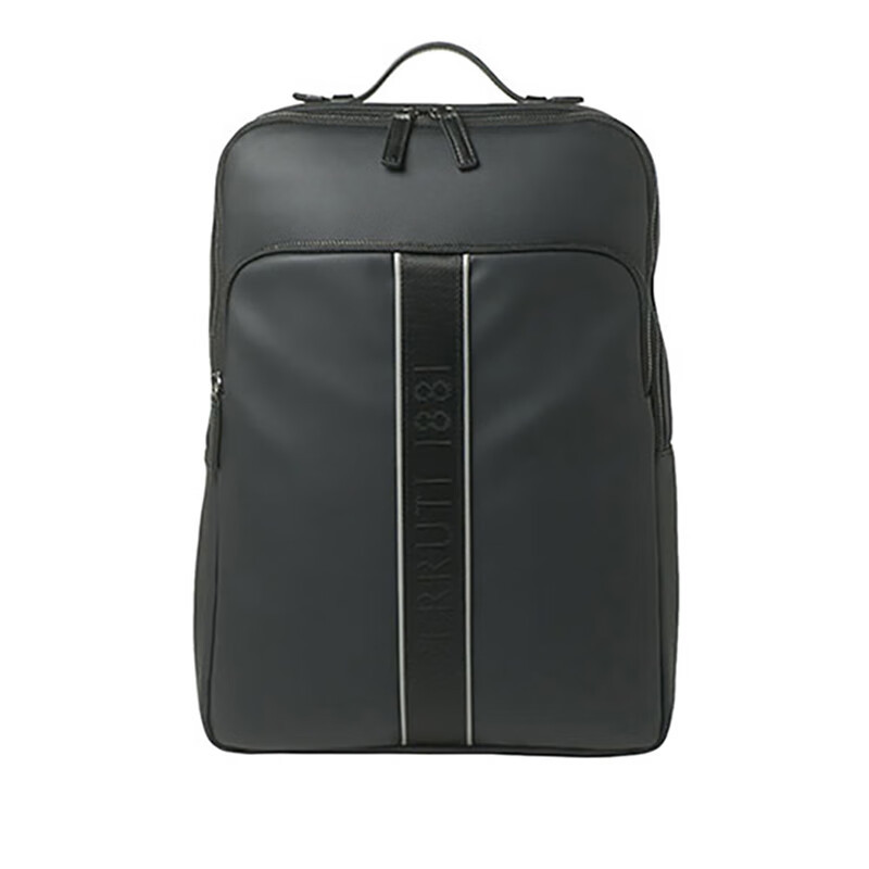 卓诺迪(Cerruti 1881)斯普林系列黑色双肩包 黑色NTR811A